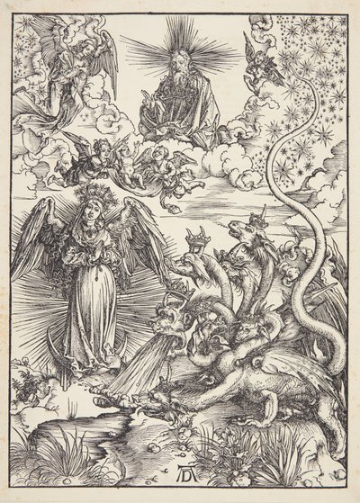 Apokalyptická žena od Albrecht Dürer
