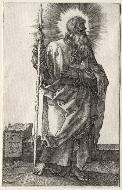 Apoštol Tomáš. od Albrecht Dürer