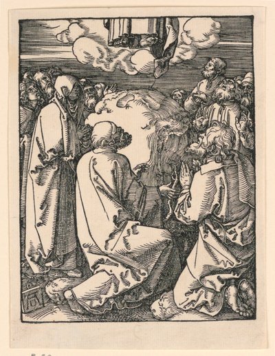 The Ascension, ze série The Little Passion od Albrecht Dürer