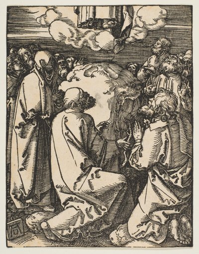 Nanebevstoupení, od Malé vášně, ca. 1510. od Albrecht Dürer