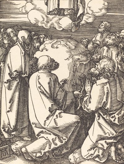 Nanebevstoupení, pravděpodobně c. 15091510. od Albrecht Dürer