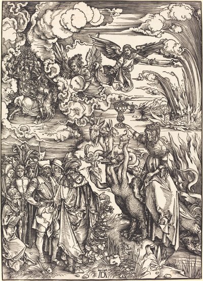 Babylonská děvka od Albrecht Dürer