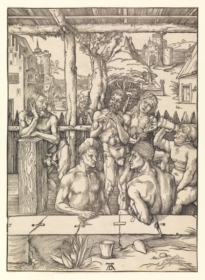 Lázeňský dům od Albrecht Dürer