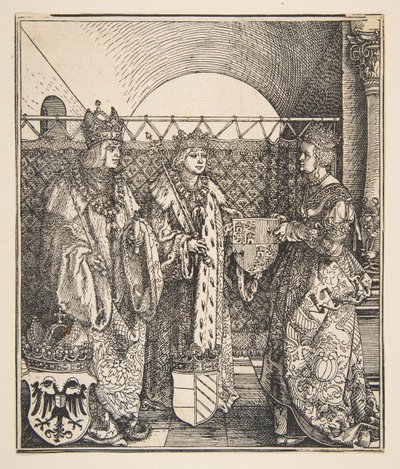Zasnoubení Filipa a Joanny.n.d. od Albrecht Dürer
