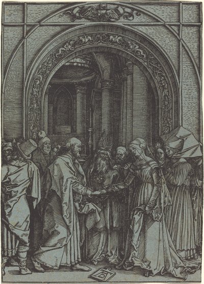 Zasnoubení Panny od Albrecht Dürer