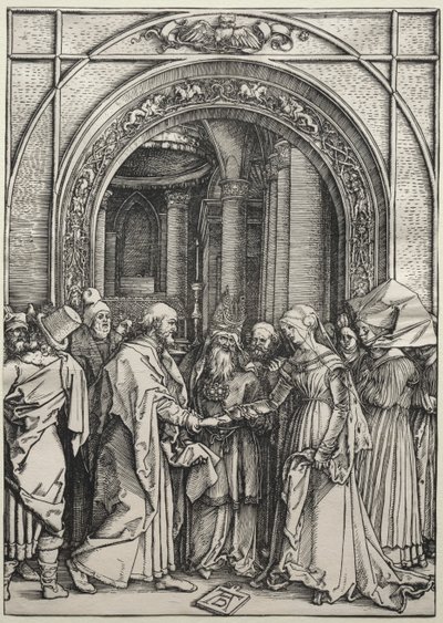 Zasnoubení Panny od Albrecht Dürer