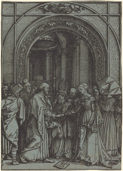 Zasnoubení Panny Marie od Albrecht Dürer