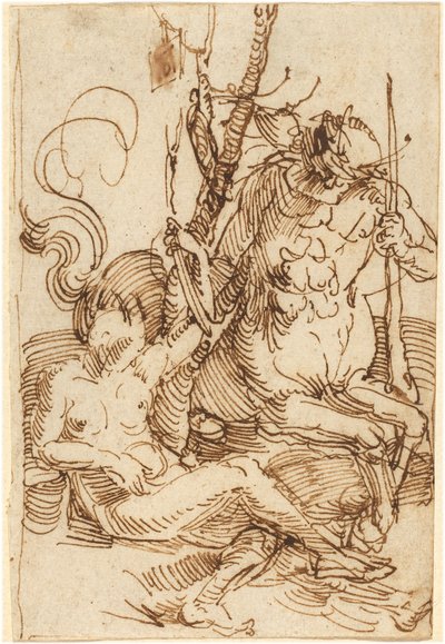 Rodina Kentaurů od Albrecht Dürer
