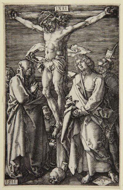 Ukřižování (série Ryté pašije) od Albrecht Dürer