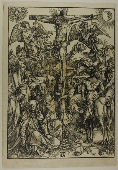 Ukřižování, z Velké vášně od Albrecht Dürer
