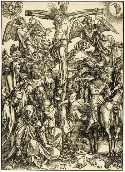 Ukřižování, z Velké vášně od Albrecht Dürer