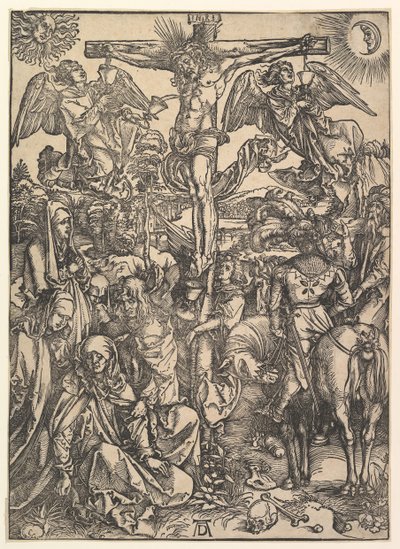 Ukřižování, z Velké vášně, ca. 1498. od Albrecht Dürer