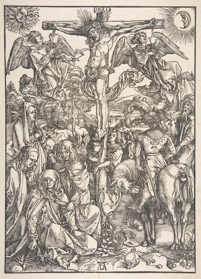 Ukřižování, z Velké vášně.n.d. od Albrecht Dürer