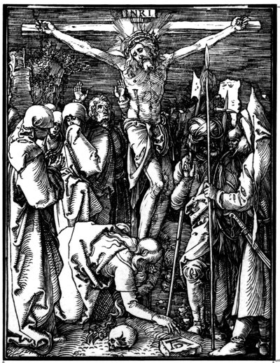Ukřižování, od Malé vášně, c.1509-11 od Albrecht Dürer