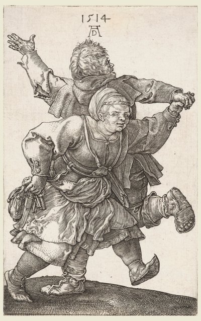 Tančící rolníci od Albrecht Dürer