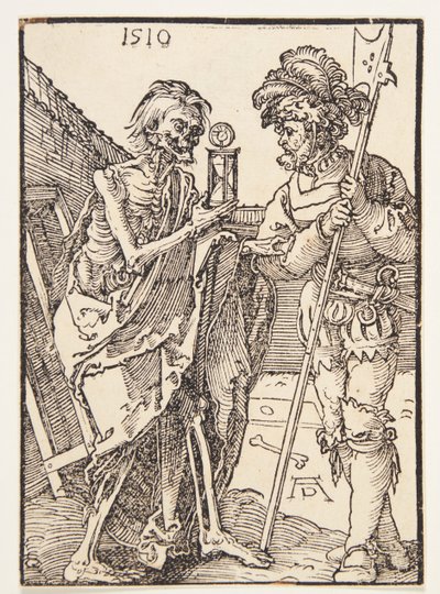Smrt a voják od Albrecht Dürer