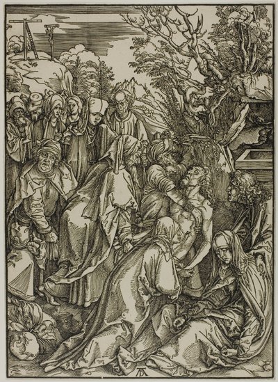 Deposition, z Velké vášně od Albrecht Dürer
