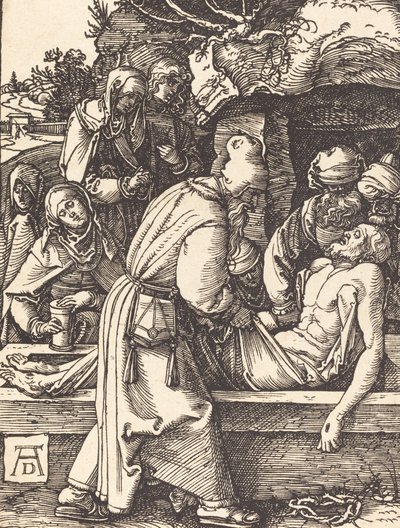 Depozice, pravděpodobně c. 15091510. od Albrecht Dürer