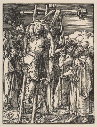 Sestup z kříže, z Malé muky, ca. 1509. od Albrecht Dürer