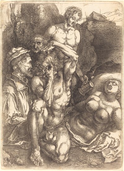Zoufalý muž od Albrecht Dürer