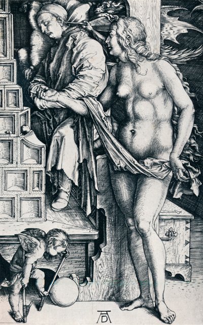 Doktorův sen, 1497-1498 1906 od Albrecht Dürer
