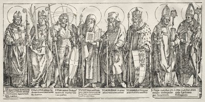 Osm svatých Rakouska od Albrecht Dürer