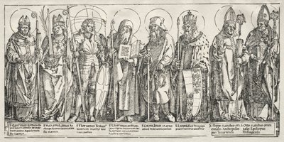 Osm svatých Rakouska, c. 1515. od Albrecht Dürer