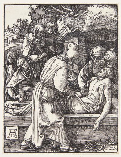 Pohřeb od Albrecht Dürer