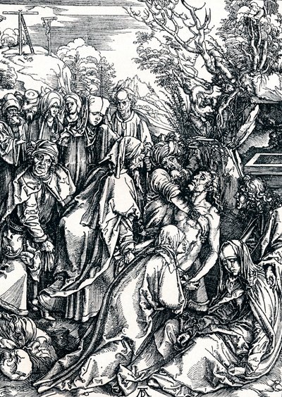 Pohřeb, 1498 1906 od Albrecht Dürer