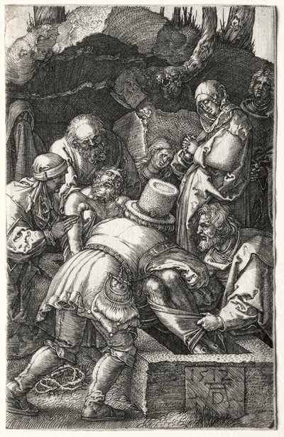 Pohřeb, 1512. od Albrecht Dürer