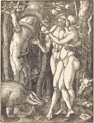 Pád člověka od Albrecht Dürer