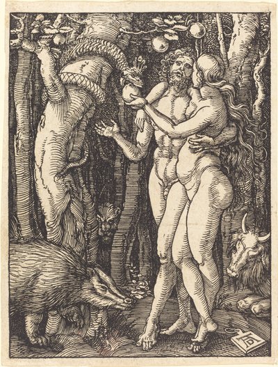 Pád člověka od Albrecht Dürer