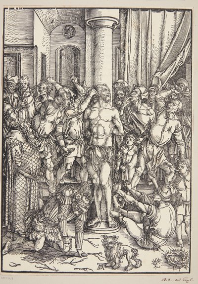 Bičování od Albrecht Dürer