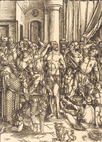 Bičování, c. 1497. od Albrecht Dürer