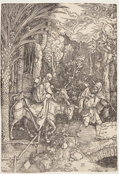 Útěk do Egypta od Albrecht Dürer