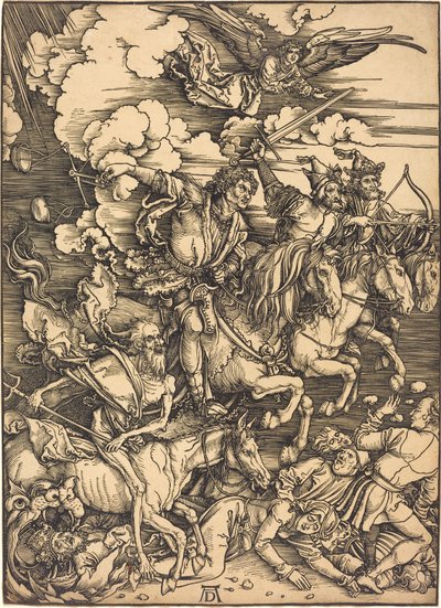Čtyři jezdci od Albrecht Dürer