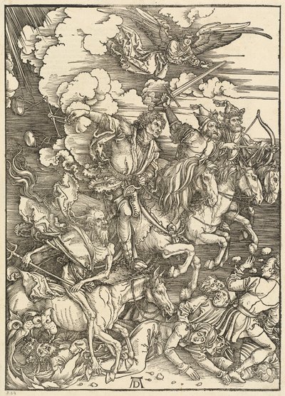 Čtyři jezdci od Albrecht Dürer