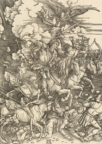 Čtyři jezdci, 1498. od Albrecht Dürer