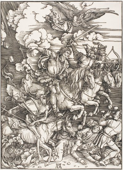 Čtyři jezdci z Apokalypsy, z Apokalypsy od Albrecht Dürer
