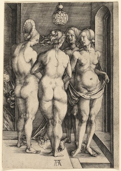 Čtyři nahé ženy od Albrecht Dürer