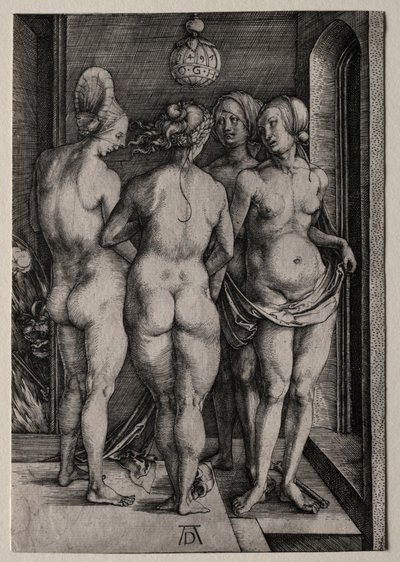 Čtyři čarodějnice (Čtyři nahé ženy) od Albrecht Dürer