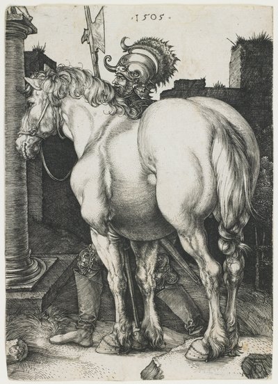 Velký kůň od Albrecht Dürer