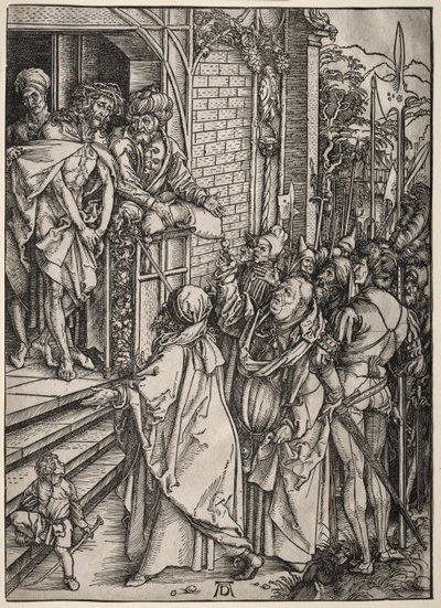 Velké umučení: Kristus ukázaný lidem. od Albrecht Dürer