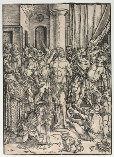Velká vášeň: Bičování od Albrecht Dürer