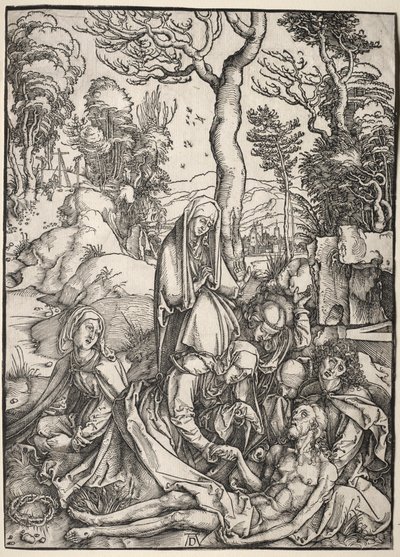 Velká vášeň:  Oplakávání Krista od Albrecht Dürer