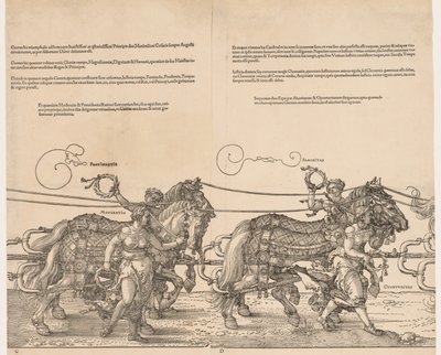 Velký triumfální vůz císaře Maxmiliána od Albrecht Dürer