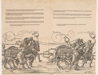 Velký triumfální vůz císaře Maxmiliána od Albrecht Dürer