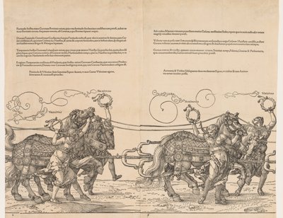 Velký triumfální vůz císaře Maxmiliána, 1523. od Albrecht Dürer