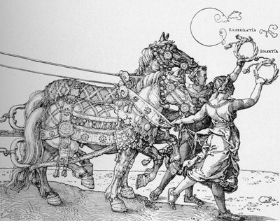 Velký triumfální vůz císaře Maxmiliána, 1523, 1906 od Albrecht Dürer