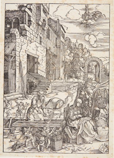 Svatá rodina v Egyptě od Albrecht Dürer
